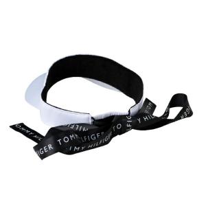 トミーヒルフィガー リボン サンバイザー ゴル...の詳細画像3