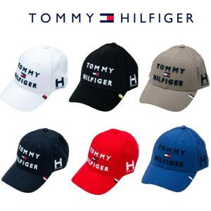 トミーヒルフィガー キャップ トリプルロゴ ゴルフ スポーツ 帽子 フリーサイズ Tommy Hilfiger THMB903F あす楽 あすつく 送料無料｜elix-golf