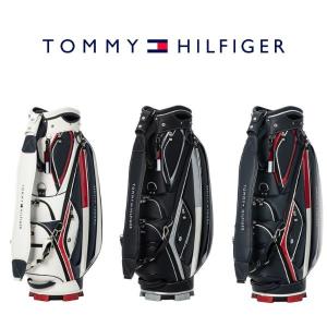 トミーヒルフィガー カートキャディバッグ FACE THMG6SC2 Tommy Hilfiger 高級感 保冷ポケット 2026年 メインモデル 9.0型 送料無料 あす楽 あすつく