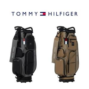 トミーヒルフィガー カートキャディバッグ デュラブル THMG6SC4 Tommy Hilfiger ゴルフ 耐久性 耐摩耗 グローブホルダー付 2026年 送料無料 あす楽 あすつく