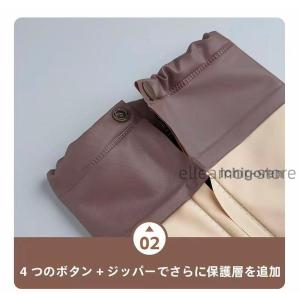 レインシューズカバー 防水 靴カバー ハイカッ...の詳細画像2