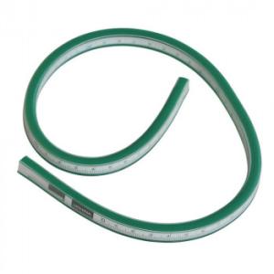 自在曲線定規 50cm型 目盛り付き 1-819-0150