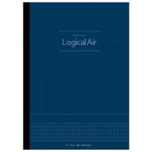 ナカバヤシ　ロジカルエアーノートビジネスA4　80枚　DB　ノ-A405A-DB