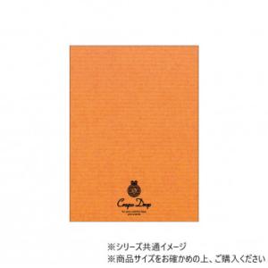 ヒサゴ クロッポドロップ 名刺10面 オレンジ 10シート(100枚) QP004S