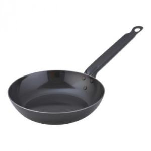 遠藤商事　SA 鉄黒皮厚板フライパン　18cm　AHL20018