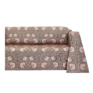 川島織物セルコン Morris Design Studio ピンパーネル マルチカバー 200×200cm HV1746S P ピンク