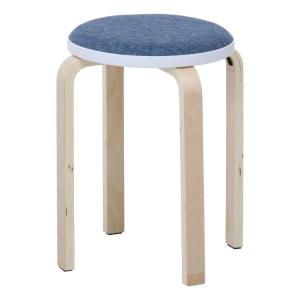 スツール おしゃれ 木製 北欧 安い 丸椅子 椅子 木 キッズ スリム 丸 高さ45センチ 小さい 低い 6脚 セット シンプル クッション 子ども 丸型 足置き｜elmono