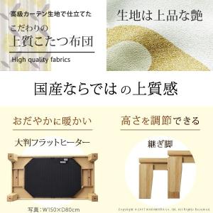 こたつ テーブル 長方形 セット こたつ布団 ...の詳細画像1