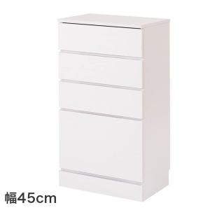 薄型チェスト | 幅88cm 奥行30cm 高さ97cm 5段 90センチ 完成品