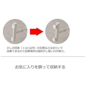 シューズラック 下駄箱 薄型 スリム 突っ張り...の詳細画像4