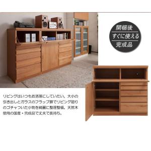 キャビネット サイドボード 完成品 日本製 幅...の詳細画像3