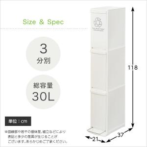 ダストボックス おしゃれ 30L ゴミ箱 キッ...の詳細画像1