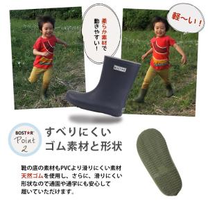 長靴 キッズ レインブーツ 子供用 リフレクタ...の詳細画像3