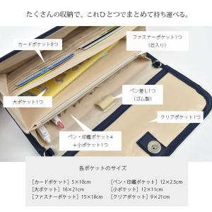 マルチケース 通帳 母子手帳ケース ジャバラ ...の詳細画像4