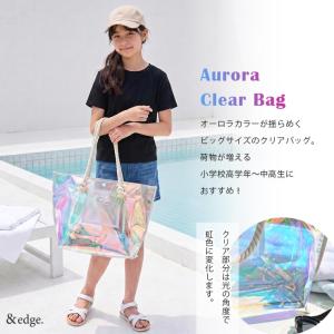プールバッグ 女の子 小学生 中学生 クリアバ...の詳細画像1