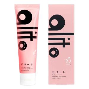 アリート alito オーラルケア キッズ ピーチ味 30g シェアリング ビューティー メール便NYH / アリート歯磨きS04-02 / KHALIT-01P