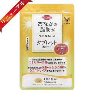 大正製薬 おなかの脂肪が気になる方のタブレット 粒タイプ [ 2022年1月リニューアル最新 ] 90粒 メール便送料無料SPL / 新おなかタブレットS07-01 / NONKTB-01P｜E-LOHAS