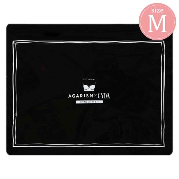 アップミースタイリングブラ Mサイズ ブラック AkaraN ナイトブラ 育乳 ブラ ブラジャー 美...