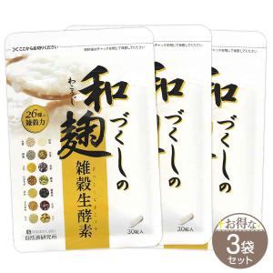 和麹づくしの雑穀生酵素 自然派研究所 [ 酵素 生酵素 酵母 サプリ 和麹