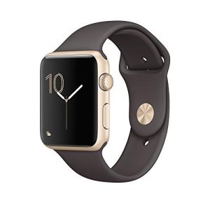 Apple Watch Series 1 42mm ゴールドアルミニウムケースとココアスポーツバンド...