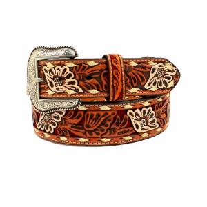 フラットヘッド】 3ピース ウエスタンベルト クロムエクセルレザー