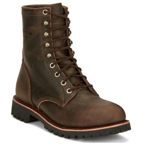 チペワ　chippewa　NC2085　クラッシック8インチ ソフト　トゥ　 レースアップ ワークブ...