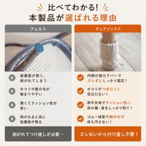 チェアソックス 椅子脚カバー 椅子足カバー イ...の詳細画像4