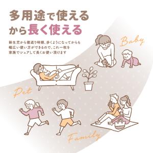 おむつ替えシート 防水 おねしょ 大きいサイズ...の詳細画像5