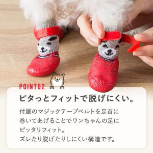 犬用ソックス 4足セット 4足 犬 ソックス ...の詳細画像5
