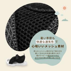 キッズサンダル 軽量 メッシュ 柔らかソール ...の詳細画像2