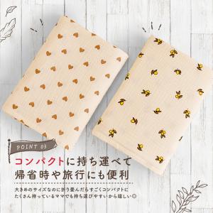 赤ちゃん ベビー ガーゼ 正方形 バスタオル ...の詳細画像5