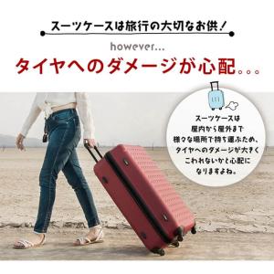 【4個セット】 スーツケース タイヤ交換 40...の詳細画像1