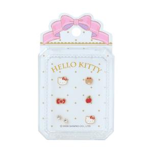 ハローキティ ピアスホルダー sanrio（サンリオ） ハローキティ ピアス7個セット : 公式サンリオ