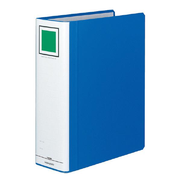 コクヨ チューブファイル＜エコツインR＞A4縦 80mmとじ 2穴青 フ-RT680B