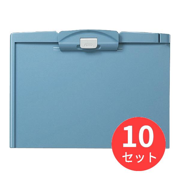 【10枚セット】コクヨ クリップボードH A4長辺とじ 青 ヨハ-H73NB【まとめ買い】