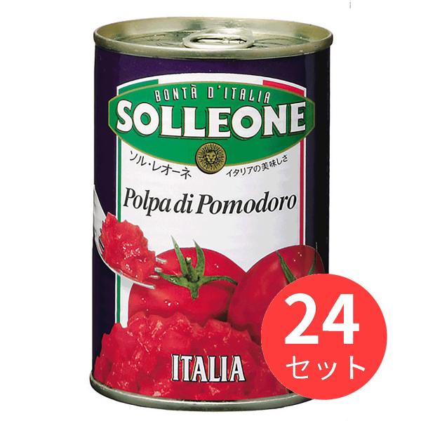 【24缶セット】ソル・レオーネ ダイストマト 400g 日欧商事 1202044【まとめ買い】