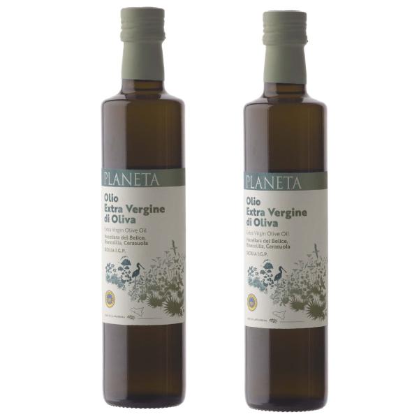 【2本セット】プラネタ エキストラ・ヴァージン・オリーブオイル シチリアI.G.P.(500ml) ...