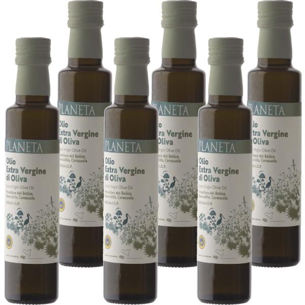 【6本セット】プラネタ エキストラ・ヴァージン・オリーブオイル シチリアI.G.P.(250ml) ...