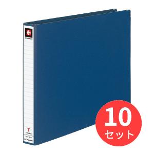 【10冊セット】コクヨ データバインダーT 28mmとじ 縦11X横15 22穴 藍 EBT-151...