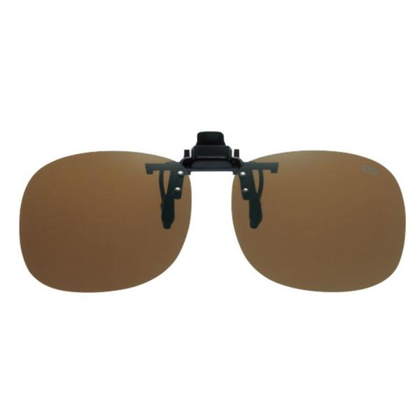 エロイコER CLIP-ON(BV-21) クリップオン 偏光ブラウン クリップ開閉でワンタッチ取付...