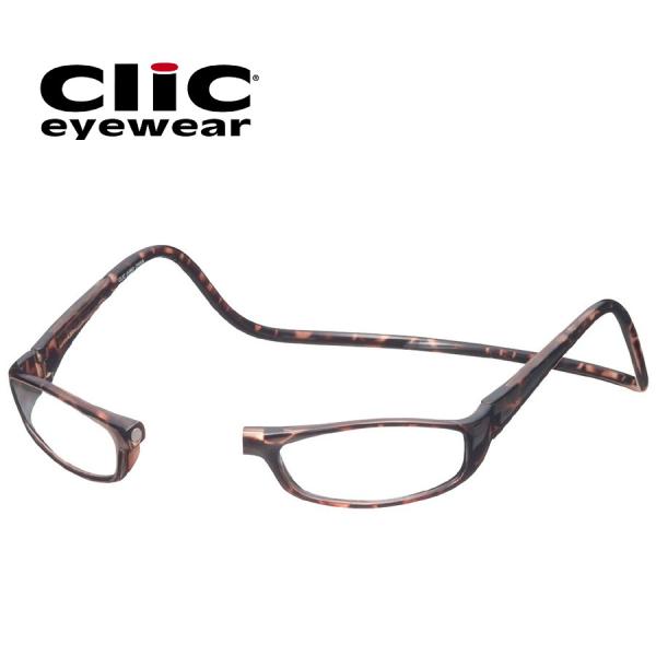 Clic(クリック) ユーロ ブラウン 視力補正用眼鏡 オーケー光学 老眼鏡 おしゃれ