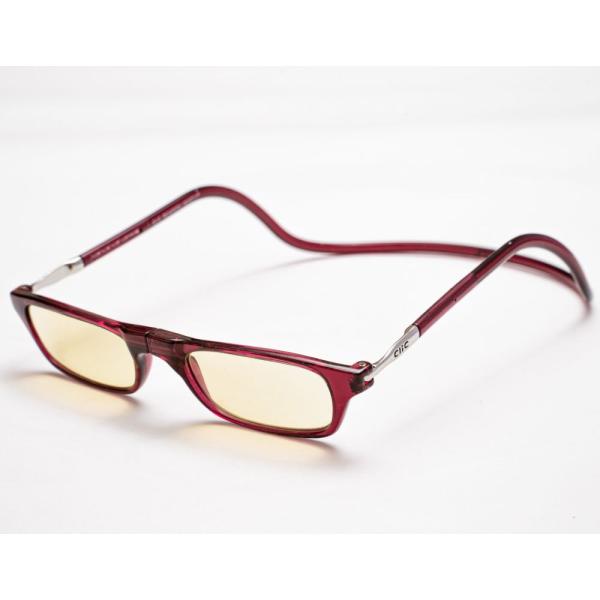 Clic(クリック) ナチュレSI（ブルーライトカット） ブルーパステル 視力補正用眼鏡 オーケー光...