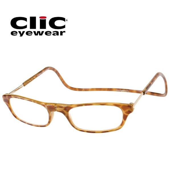 Clic(クリック) レギュラー/リーダー ブロンドデミ 視力補正用眼鏡 オーケー光学 老眼鏡 おし...