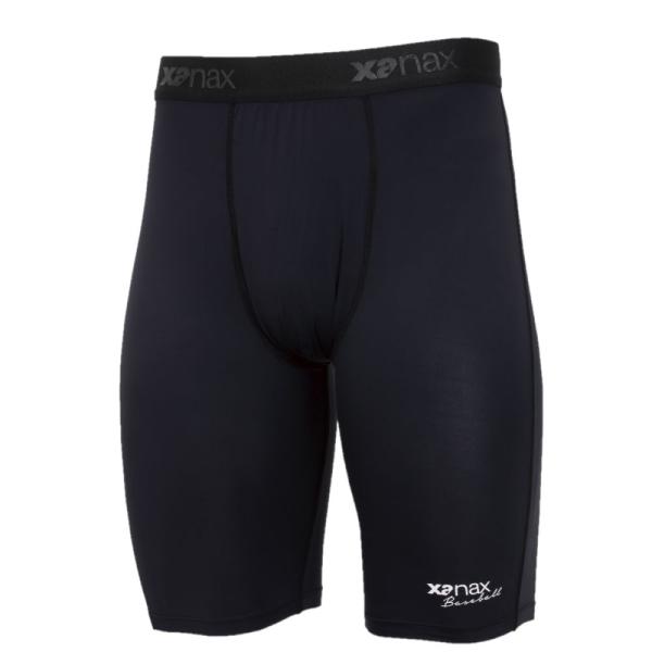 ザナックス メンズ コンプリートハーフ スパッツ BUSSP403 接触冷感 適度な圧着 機能性スト...