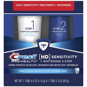 ホワイトニング クレスト Crest 3D White Pro-Health HD Daily Two-Step Toothpaste System ２ステップ ホワイトニング 113g&amp;65g