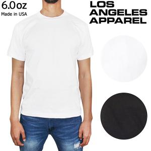 ロサンゼルスアパレル LOSANGELES APPAREL 6.0oz Tシャツ 半袖 メンズ レディース ユニセックス 春夏 無地 MADE IN USA アウトレット価格｜elshaddai10202nd
