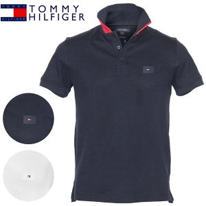 トミーヒルフィガー Tommy Hilfiger ポロシャツ 半袖 メンズ ゴルフ ウェア 綿・コットン ロゴ 人気 ブランド トップス 鹿の子 ギフト