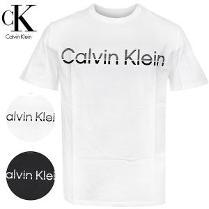 カルバンクライン CALVIN KLEIN Tシャツ 半袖 メンズ カットソー クルーネック コットン プリント 人気 ブランド トップス｜elshaddai1020