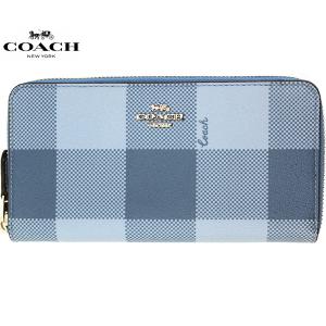 コーチ COACH 長財布 ラウンドファスナー 財布 ウォレット レディース アコーディオン ジップ ロゴ PVC 小銭入れ カード入れ 小物 ブランド プレゼント