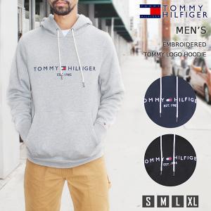 トミーヒルフィガー Tommy Hilfiger パーカー プルオーバー フーディ スウェット メンズ ロゴ コットン 長袖 ストリート アウトレット価格